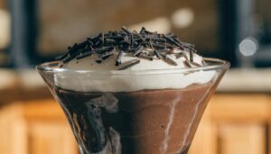 Chocolate cream with cream with Thermomix