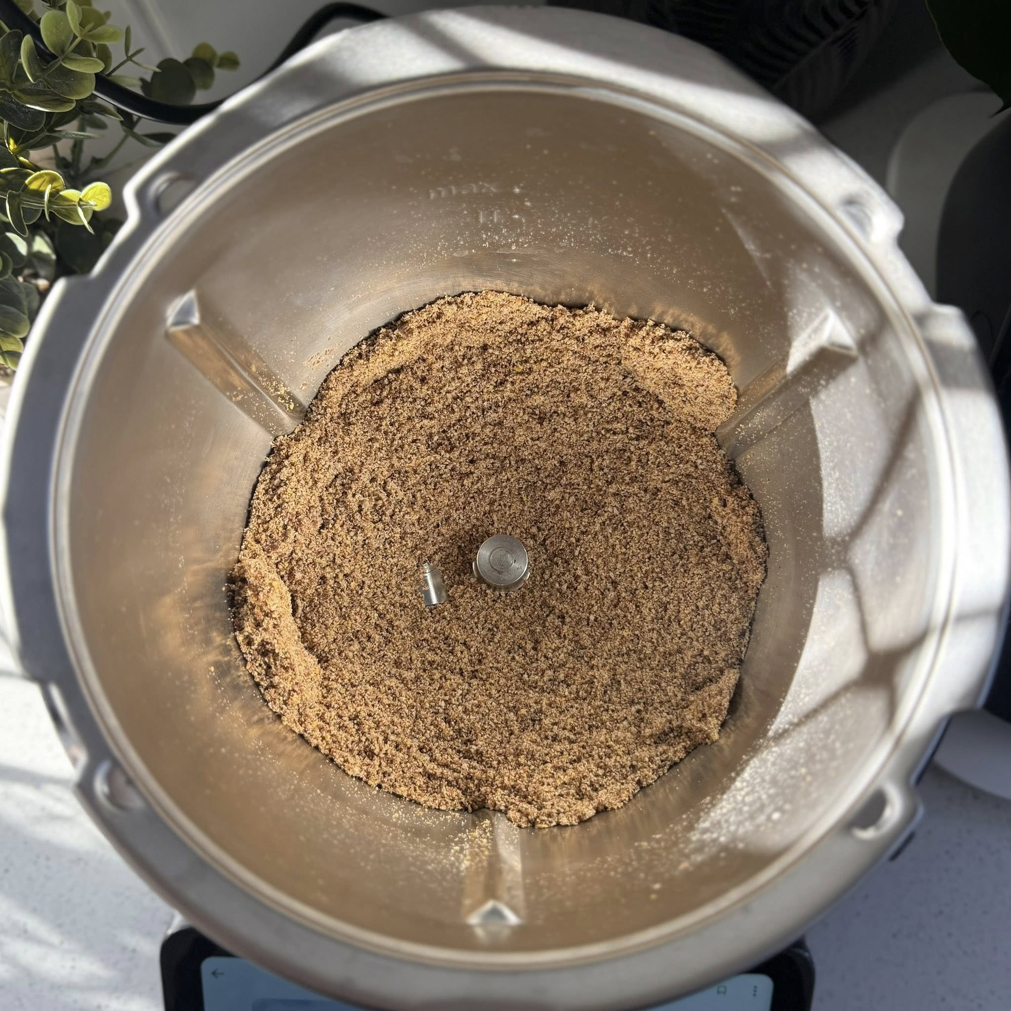 Oatmeal porridge in Thermomix for breakfast