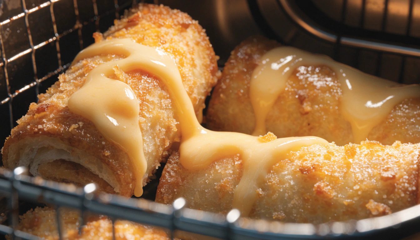 Stuffed bread rolls in air fryer