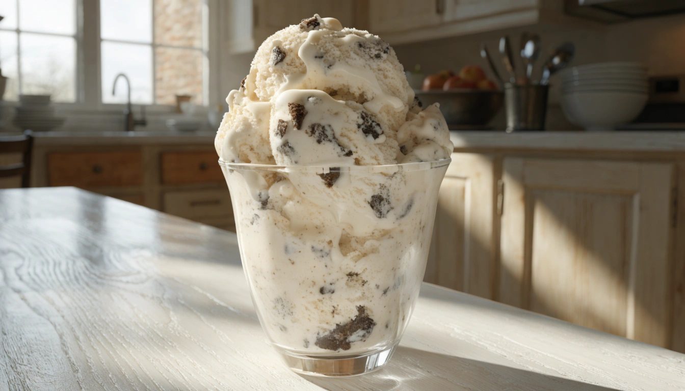 Cookies&cream ice cream version of Häagen-Dazs with your thermomix