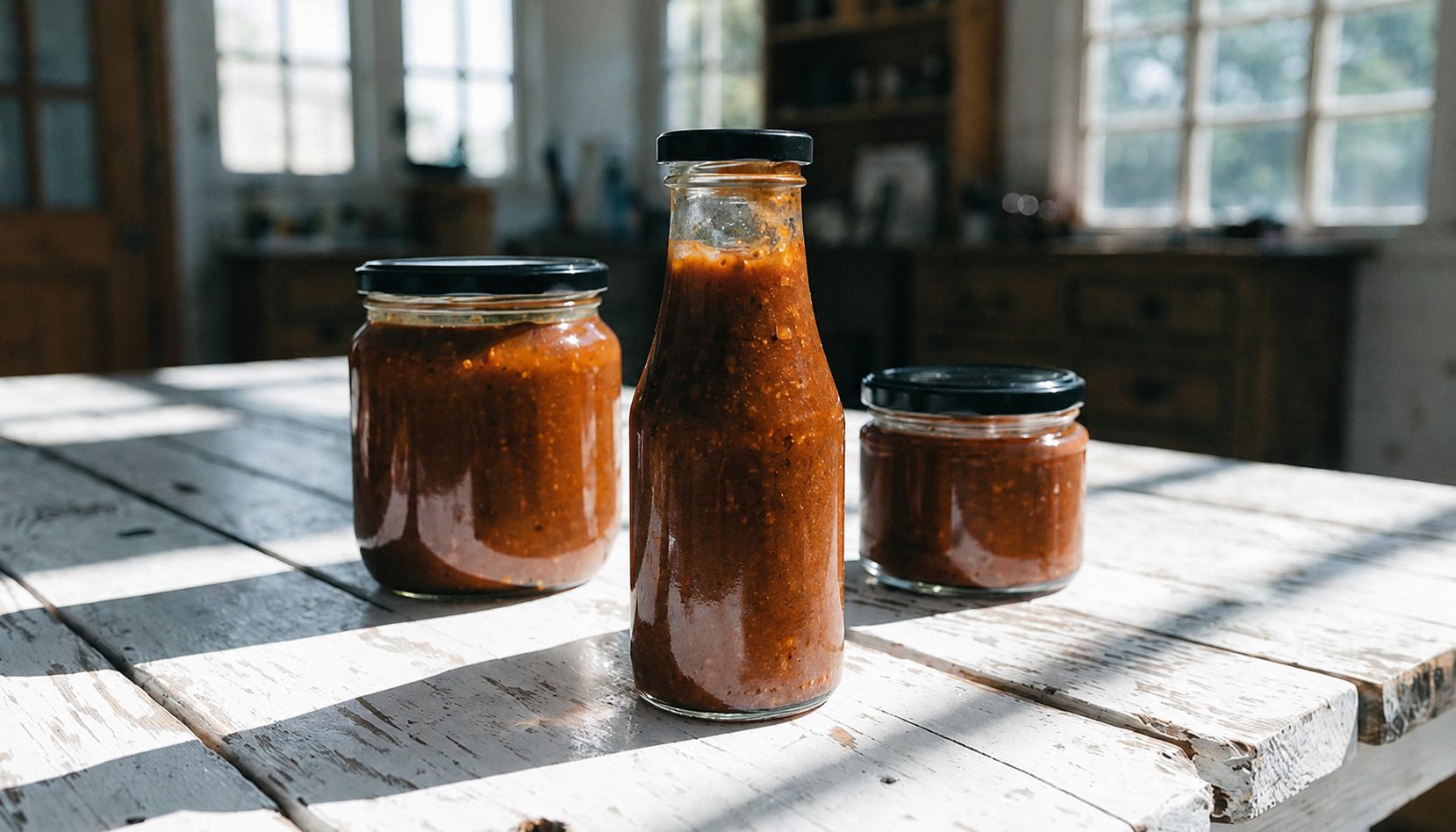 Light BBQ Barbecue Sauce with Thermomix