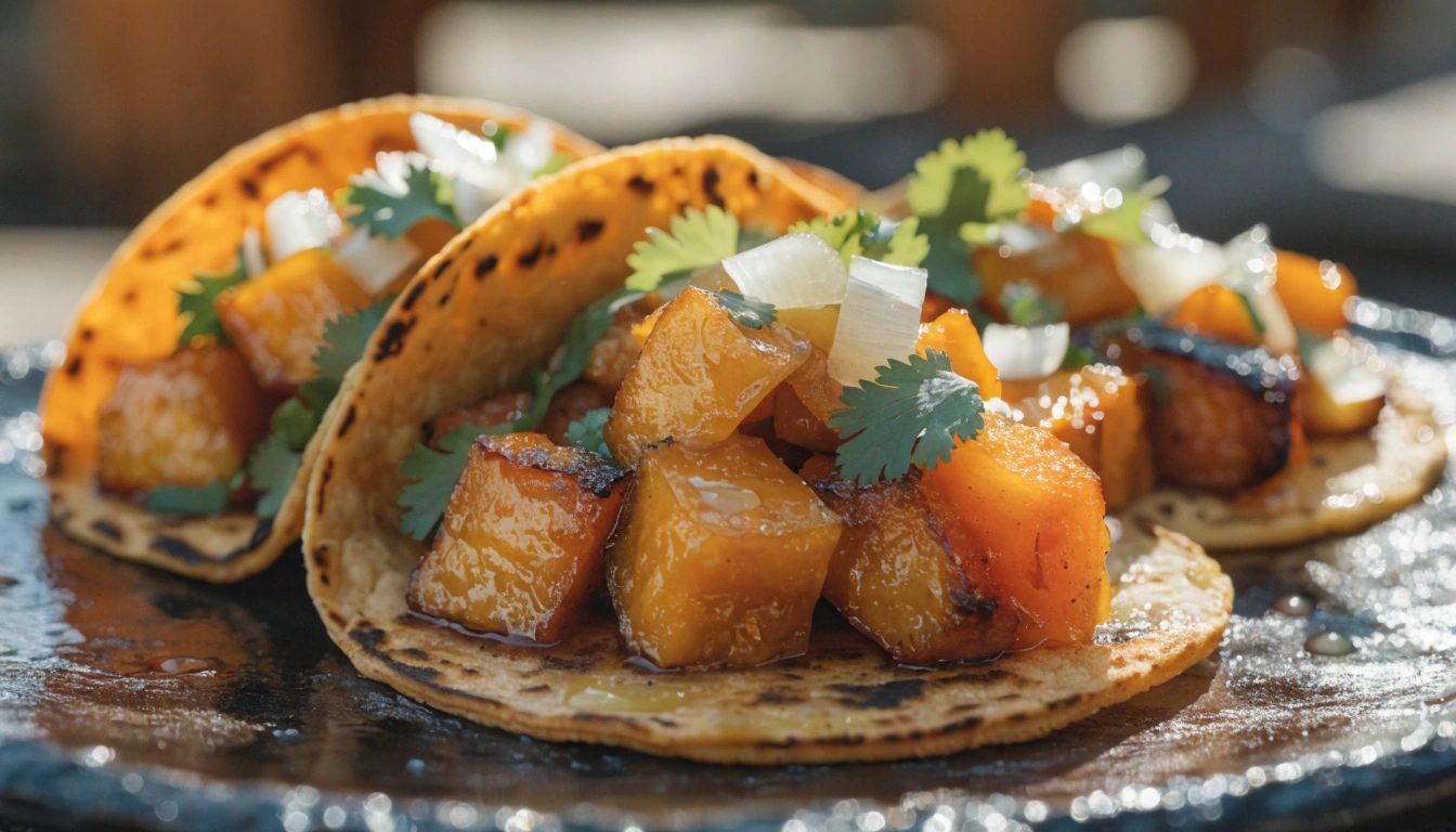 Vegetarian Tacos at Airfryer